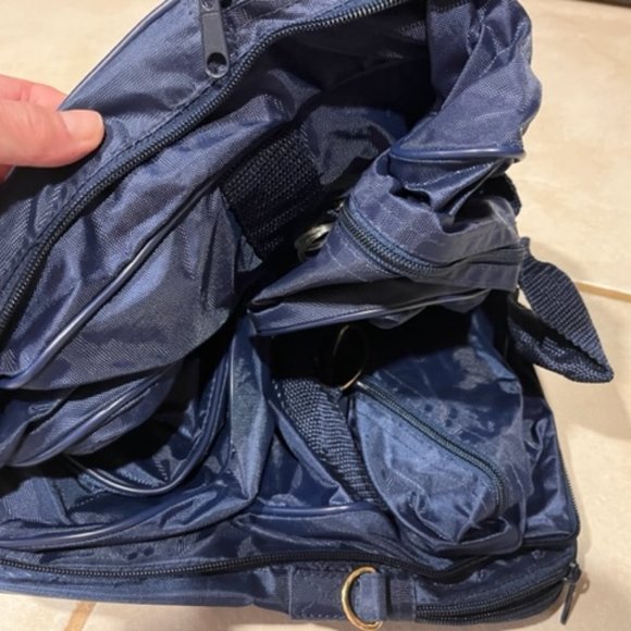 HOLLAND AMERICA LINE CRUISE Nylon Duffle Tote Travel Carry-On Expandable Bag - Picture 5 of 9